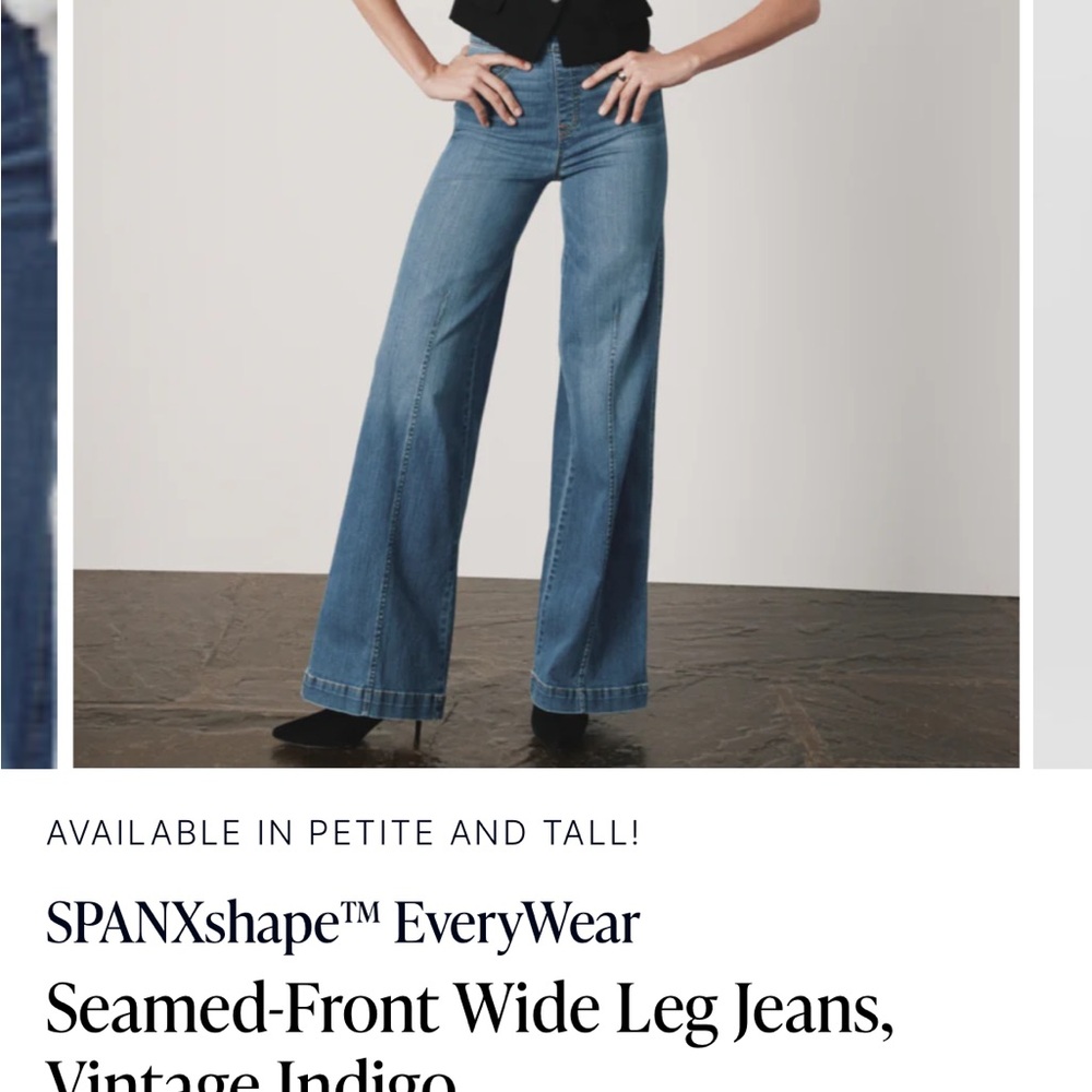 Spanx Wide Leg Jeans